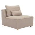 Chairs Modern Lounge Chair - 33.5" X 35.8" X 31.5" Single Stone Chair HomeRoots
