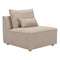 Chairs Modern Lounge Chair - 33.5" X 35.8" X 31.5" Single Stone Chair HomeRoots