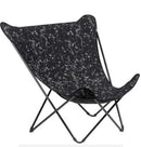 Chairs Modern Lounge Chair - 35.8'' X 32.7'' X 34.2'' Garace Acier Steel Pop Up XL Lounge Chair HomeRoots