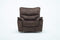 Chairs Modern Lounge Chair - 40" Elegant Dark Brown Fabric Chair HomeRoots