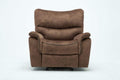 Chairs Modern Lounge Chair - 40" Elegant Light Brown Fabric Chair HomeRoots