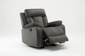 Chairs Modern Lounge Chair - 40" Modern Grey Fabric Chair HomeRoots