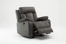 Chairs Modern Lounge Chair - 40" Modern Grey Fabric Chair HomeRoots