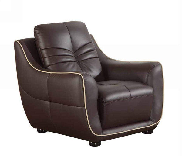 Chairs Modern Lounge Chair - Brown Chair HomeRoots