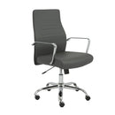 Chairs Modern Office Chair - 23.23" X 24.41" X 38.98" Low Back Office Chair in Gray with Chromed Steel Base HomeRoots
