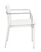 Chairs Office Chair - 24" x 22" x 28" White, Leatherette, Chromed Steel, Conference Chair - Set of 2 HomeRoots