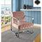 Chairs Pink Accent Chair - 24" X 31" X 34" Pink Accent Chair HomeRoots