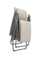 Chairs Recliner Chair - Zero Gravity Recliner - Titane Steel Frame - Latte Hedona Fabric HomeRoots