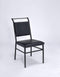 Chairs Sitting Chair - 20' X 19" X 41" Black Chain Design Chair HomeRoots