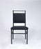Chairs Sitting Chair - 20' X 19" X 41" Black Chain Design Chair HomeRoots