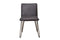 Chairs Sitting Chair - 24" X 20" X 33" Grey Foam Metal Fabric Plywood Chair HomeRoots