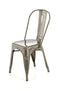 Chairs Sitting Chair - Two 33" Steel Side Chairs HomeRoots