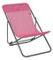 Chairs Sling Chair - Folding Sling Chair - Set of 2 - Basalt Steel Frame - Begonia Fabric HomeRoots