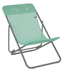 Chairs Sling Chair - Folding Sling Chair - Set of 2 - Basalt Steel Frame - Menthol Fabric HomeRoots