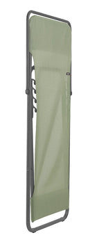 Chairs Sling Chair - Folding Sling Chair - Set of 2 - Basalt Steel Frame - Moss Fabric HomeRoots