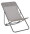 Chairs Sling Chair - Folding Sling Chair - Set of 2 - Basalt Steel Frame - Terre Fabric HomeRoots