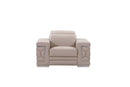 Chairs Stress less Chair - 29-38" Modern Beige Leather Chair HomeRoots