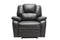 Chairs Stress less Chair - 40" Contemporary Grey Leather Chair HomeRoots