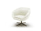 Chairs White Accent Chair - 29" White Bonded Leather, Foam and Steel Accent Chair HomeRoots