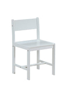 Chairs Wood Accent Chair - 17" X 17" X 30" White Wood Chair HomeRoots