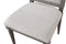 Chairs Wood Accent Chair - 18" X 21" X 41" Fabric Salvaged Natural Wood Upholstered (Seat) Side Chair (Set-2) HomeRoots