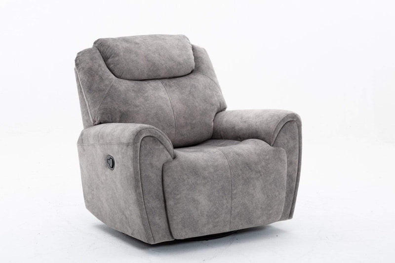 Chairs Wood Accent Chair - 41" X 40" X 40" Gray Chair HomeRoots