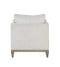 Chairs Wooden Chair - 38" X 33" X 35" Fabric Salvaged Natural Upholstery Wood Leg Chair HomeRoots