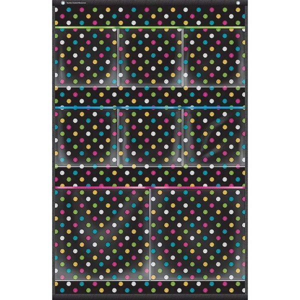 CHALKBOARD BRIGHTS 8 POCKET STORAGE-Learning Materials-JadeMoghul Inc.