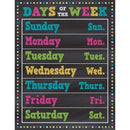 CHALKBOARD BRIGHTS DAYS OF THE WEEK-Learning Materials-JadeMoghul Inc.