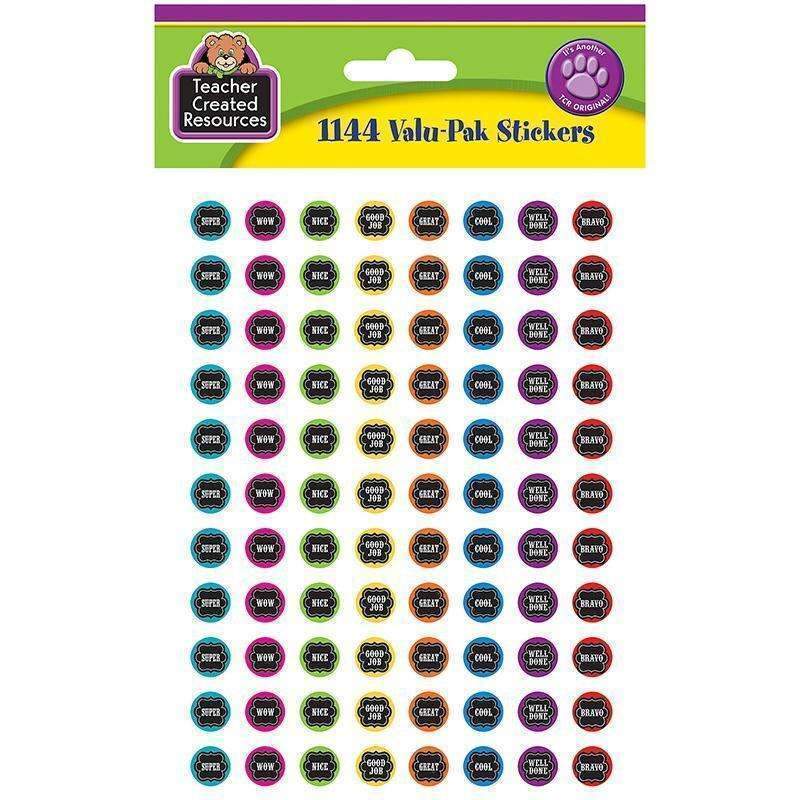 CHALKBOARD BRIGHTS MINI STICKERS-Learning Materials-JadeMoghul Inc.