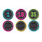 CHALKBOARD BRIGHTS NUMBERS MAGNETIC-Learning Materials-JadeMoghul Inc.