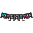 CHALKBOARD BRIGHTS PENNANTS WELCOME-Learning Materials-JadeMoghul Inc.