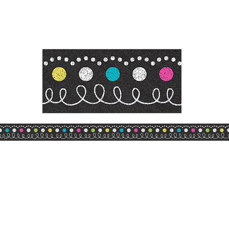 CHALKBOARD BRIGHTS STRIPS-Learning Materials-JadeMoghul Inc.