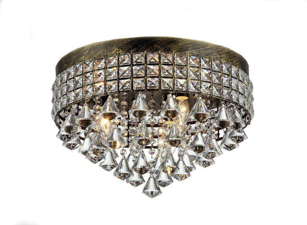 Chandeliers Cheap Chandeliers - Melly 3-light Antique 16-inch Crystal Chandelier HomeRoots