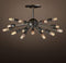 Chandeliers Modern Chandeliers - Lacee 14-light Antique 16-inch Metal Edison Chandelier with Bulbs HomeRoots