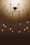 Chandeliers Modern Chandeliers - Laycie 10-bulb Edison Chandelier with Bulbs HomeRoots