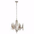 Traditional Style Tasmin chained 6-Light Chandelier, White
