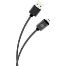 Charge & Sync Braided Micro USB to USB Cable, 6ft (Black)-Wall Chargers-JadeMoghul Inc.