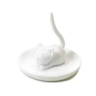 Living Room Decor Charming Cat Ring Dish