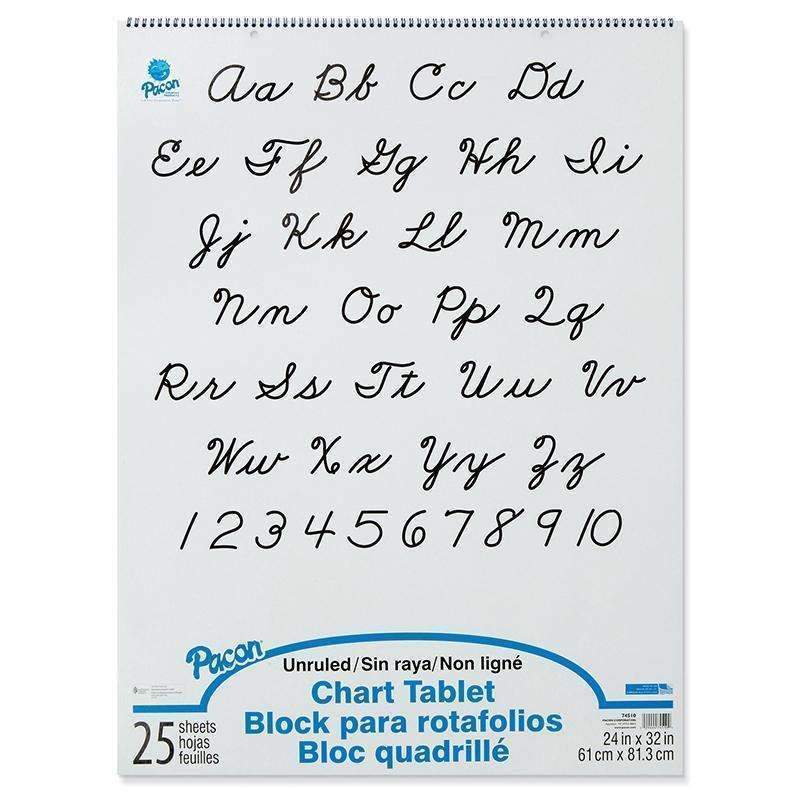 CHART TABLET 24X32 UNRULED 25 CT-Arts & Crafts-JadeMoghul Inc.