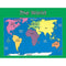 CHARTLET WORLD MAP 17 X 22-Learning Materials-JadeMoghul Inc.