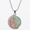 CHB5 for NLNL Hand-painted navigational map 25mm size women 925 silver 45cm chain send with bag hot sell neckacle-no packing-silver-JadeMoghul Inc.