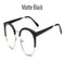 Cheap transparent Spectacle frame Anti-fatigue for cat eyes men's Glasses women Oculos De Grau masculino Retro Vintage eyewear-matte black-China-JadeMoghul Inc.
