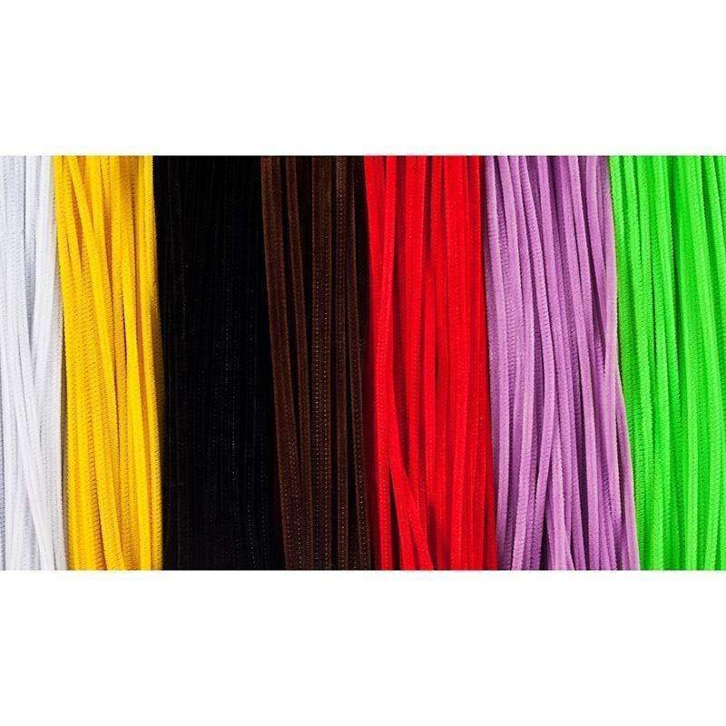 CHENILLE STEMS 6IN ASST CLRS-Supplies-JadeMoghul Inc.