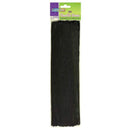 CHENILLE STEMS BLACK 12 INCH-Arts & Crafts-JadeMoghul Inc.