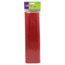 CHENILLE STEMS RED 12 INCH-Arts & Crafts-JadeMoghul Inc.