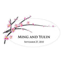 Cherry Blossom Small Cling (Pack of 1)-Wedding Signs-JadeMoghul Inc.