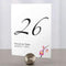 Cherry Blossom Table Number Numbers 1-12 (Pack of 12)-Table Planning Accessories-25-36-JadeMoghul Inc.