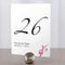 Cherry Blossom Table Number Numbers 1-12 (Pack of 12)-Table Planning Accessories-37-48-JadeMoghul Inc.