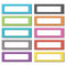 CHEVRON LABELS MAGNETIC ACCENTS-Learning Materials-JadeMoghul Inc.